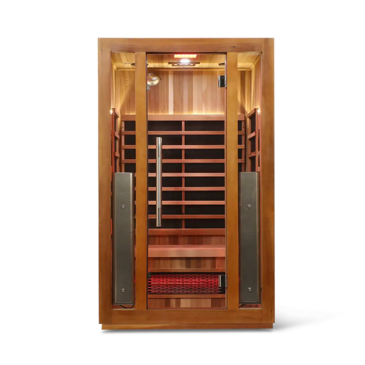 2 Person Full Spectrum "Smart" Infrared Sauna with "WiFi" Control & Scandinavian Design Health Smart
