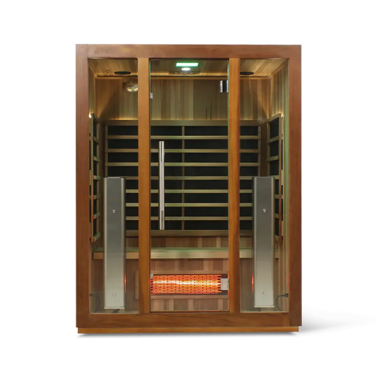 3 Person Full Spectrum "Smart" Infrared Sauna with WiFi Control & Full Spectrum Heating Health Smart