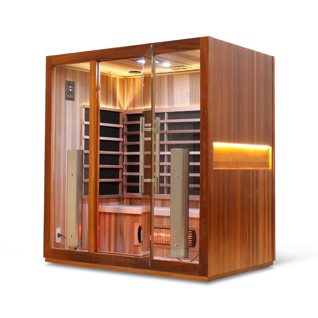 4 Person Full Spectrum "Smart" WIFI Infrared Sauna Health Smart