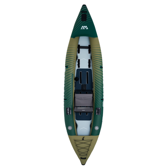 Aqua Marina Caliber 13'1" Angling Kayak – Modular Solo/Tandem Fishing Kayak with DWF Deck Aqua Marina