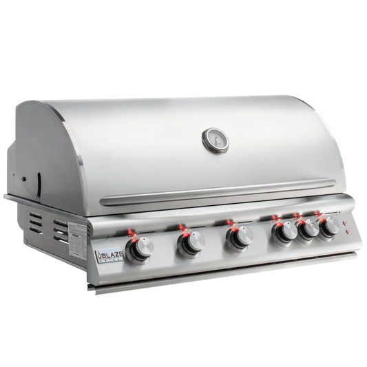 Blaze Supreme 40" Pro Grill – 5-Burner Built-In Propane Gas Grill Nature Escape HQ
