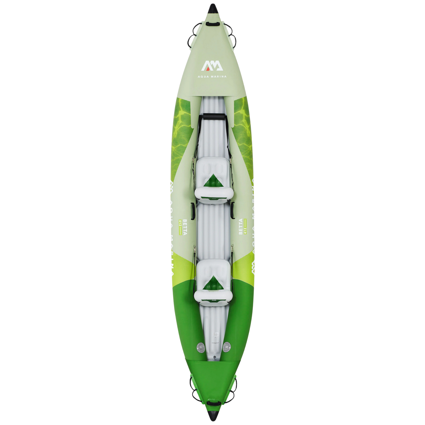 Aqua Marina Betta-412: Inflatable 2-Person Kayak for Recreational Paddling Aqua Marina