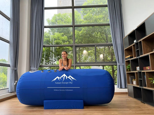 ST901 Soft Lying Hyperbaric Oxygen Chamber | 1.3–1.4 ATA Nature Escape HQ