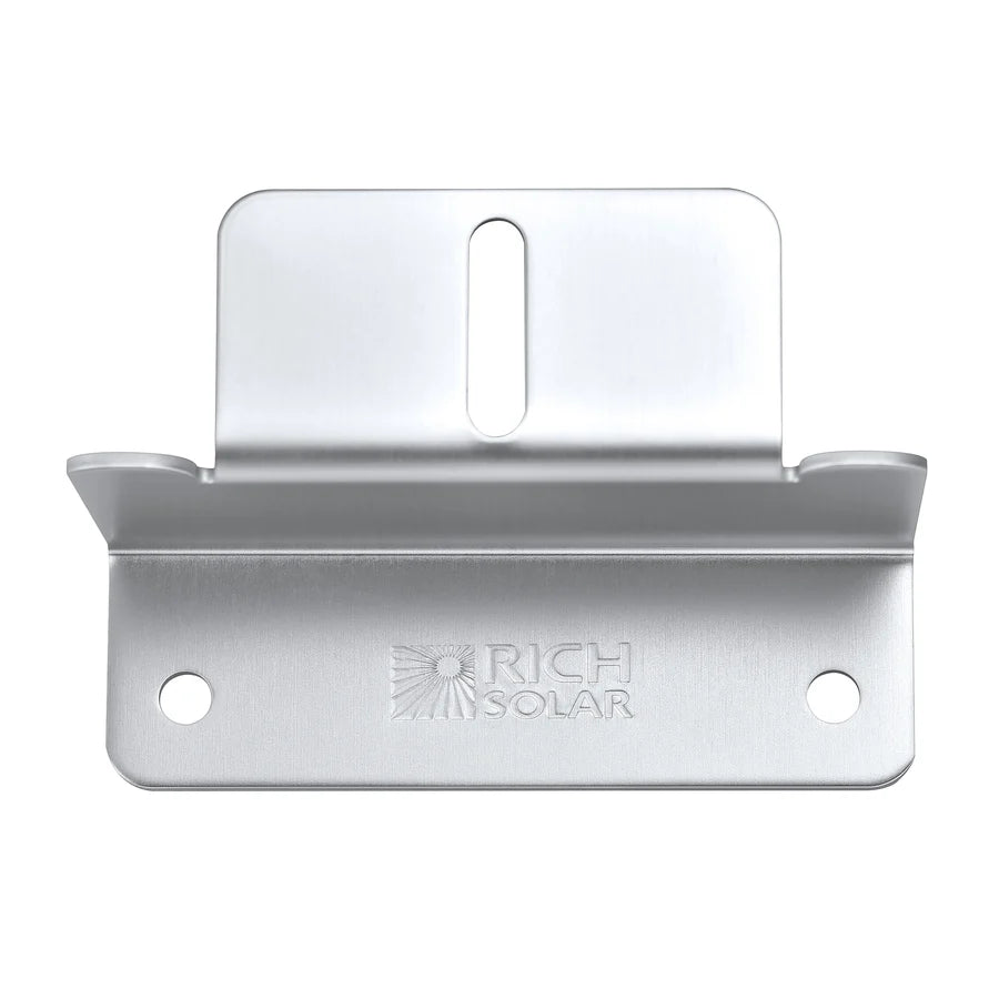 Z-Brackets | Mounting Hardware Z-Brackets with Screws | Designed for RICH SOLAR MEGA Series Solar Panels | Easy to Install Rich Solar