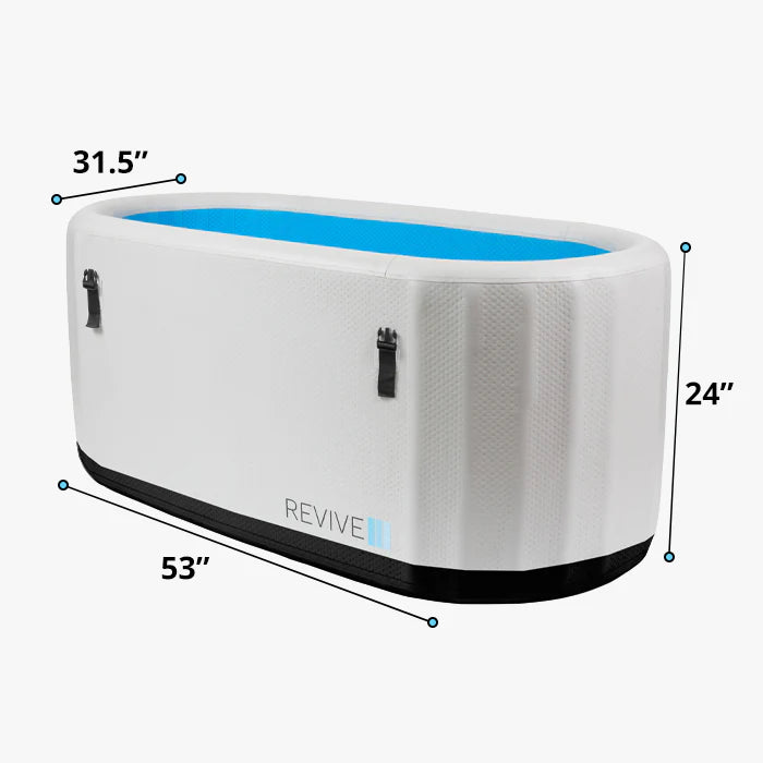 Revive Inflatable Cold Plunge Tub – Compact, Durable, and Portable Revive