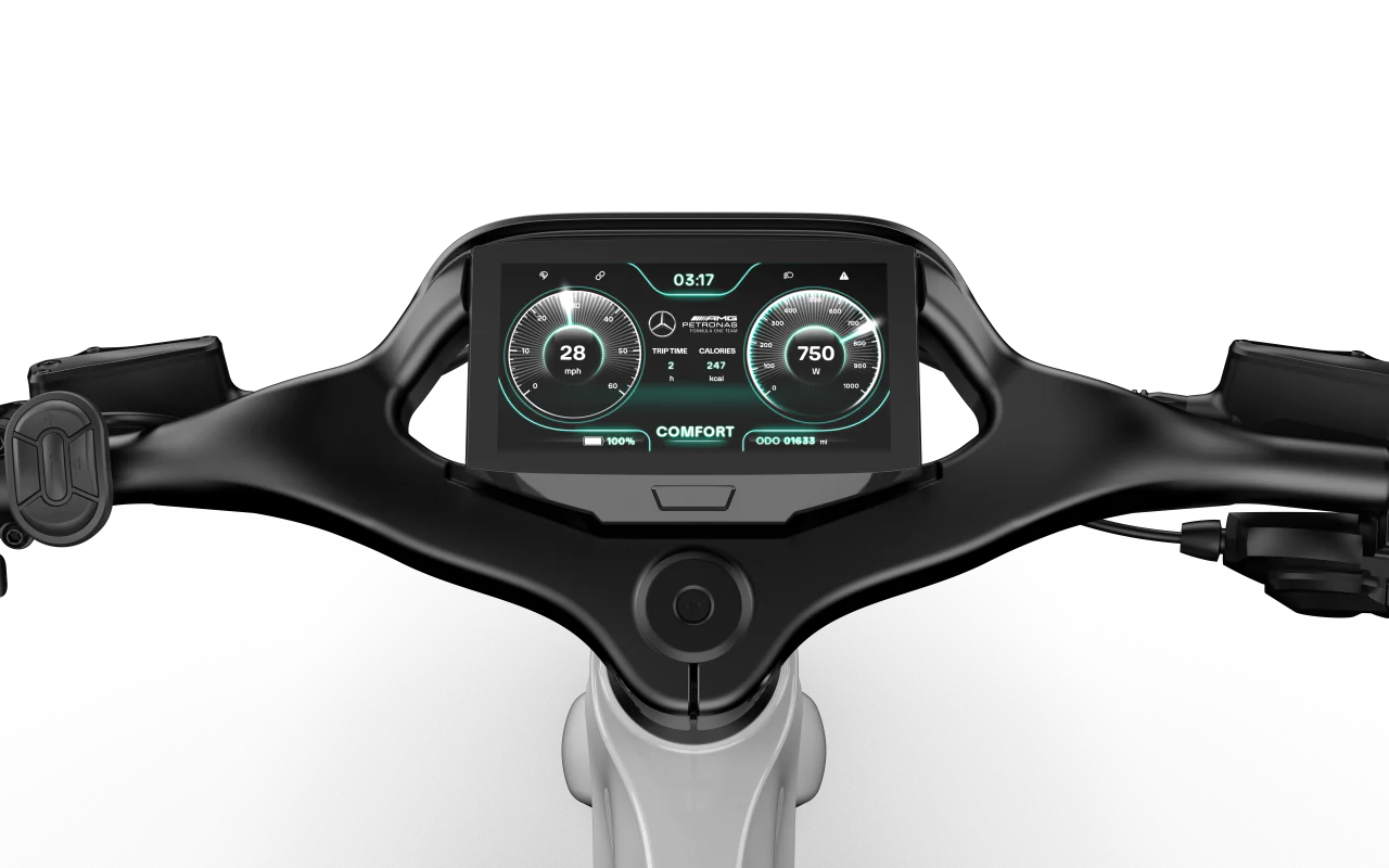 Mercedes-AMG F1® City Edition 750 Electric Bike n+ | Mercedes AMG F1® Bikes