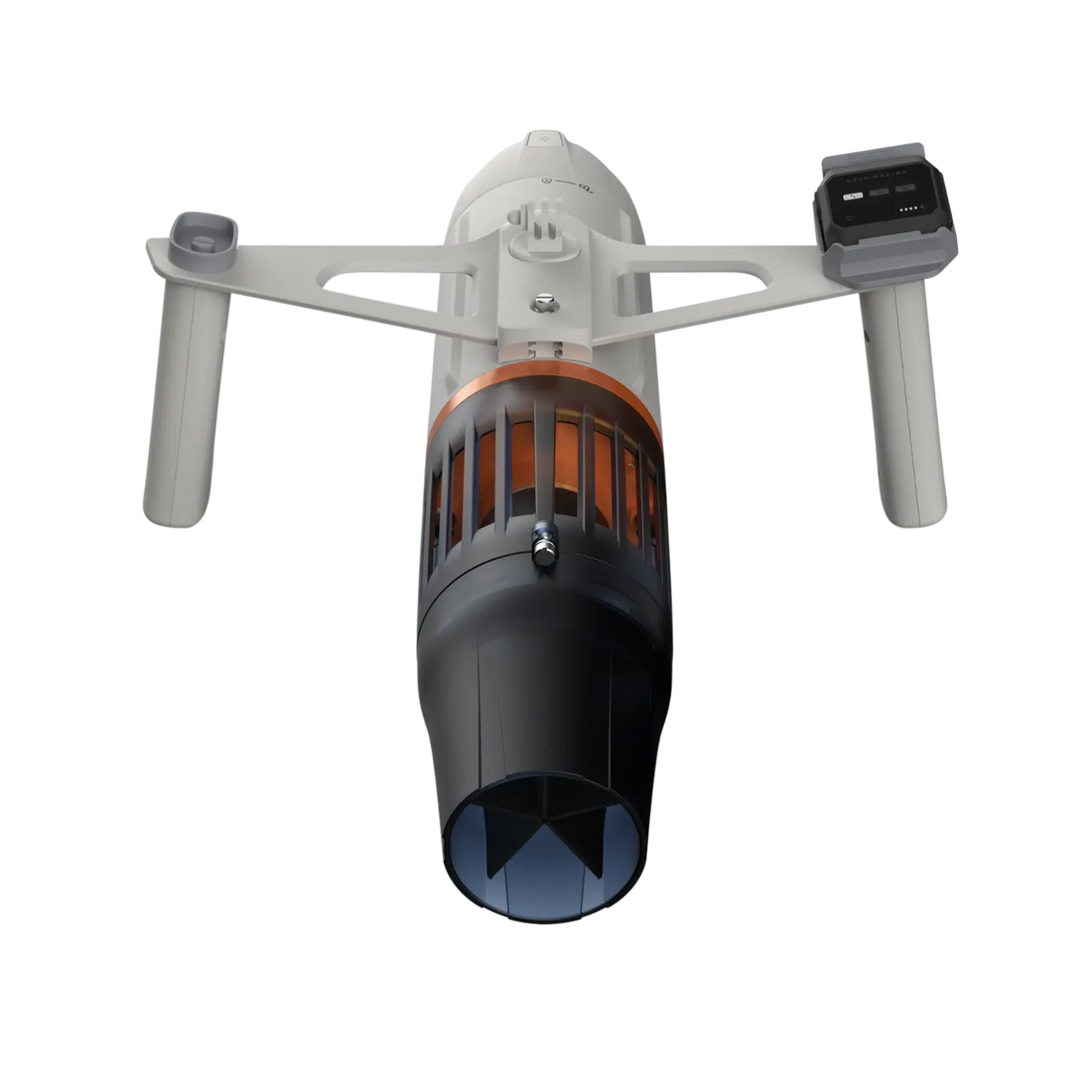 Aqua Marina BLUEDRIVE X PRO underwater jet with twin handles and a black-and-orange propulsion housing
