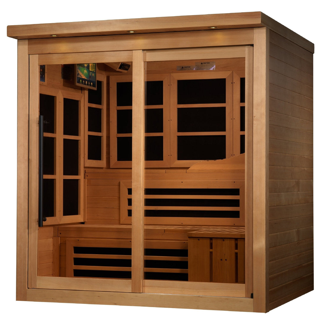 Create Your Private Wellness Retreat at Home with the Golden Designs Monaco Infrared Sauna