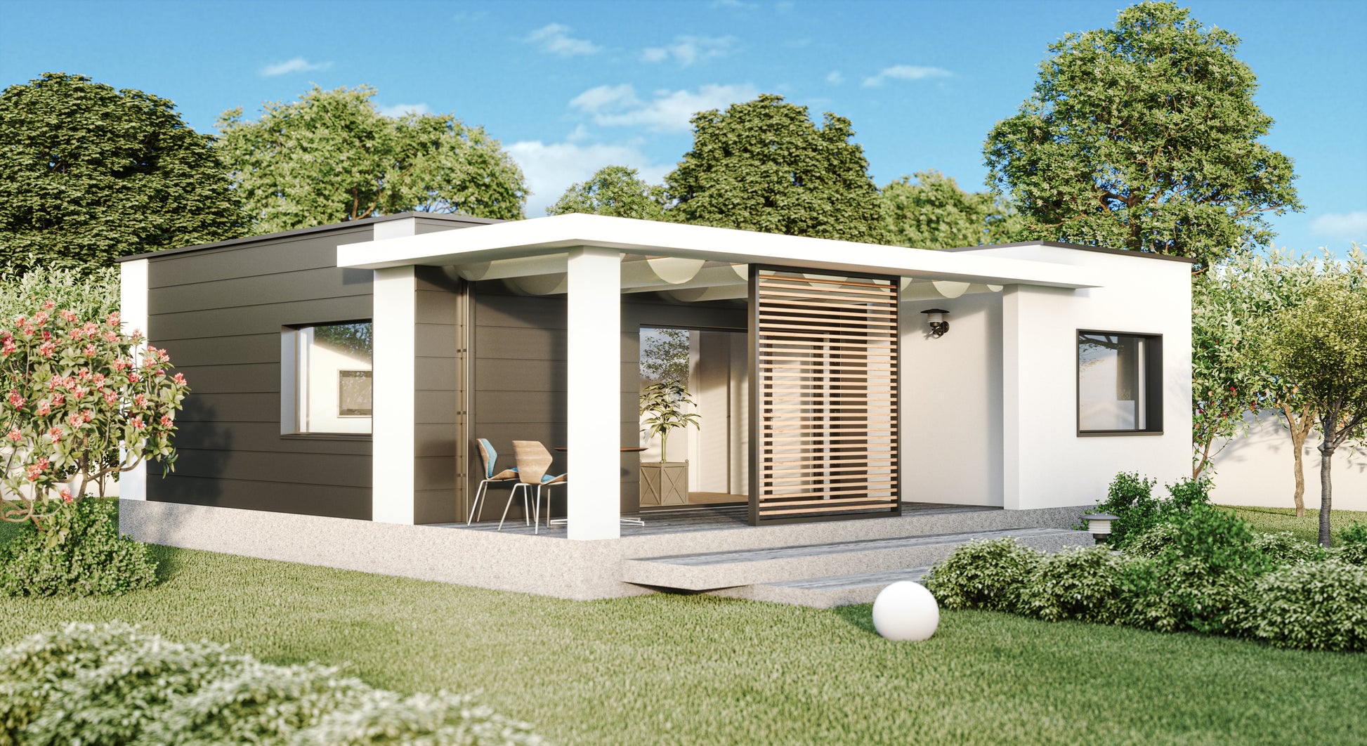 Urbana Casa Uno – 1-Bedroom Luxury Modular Home Offset Living