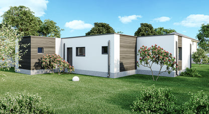 Urbana Casa Trio – 3 -Bedroom Luxury Modular Home Offset Living