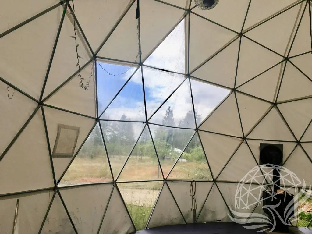 10M Deluxe Glamping Dome, Heavy Frame (White, Sage Green, Desert Beige) Phoenyx Domes