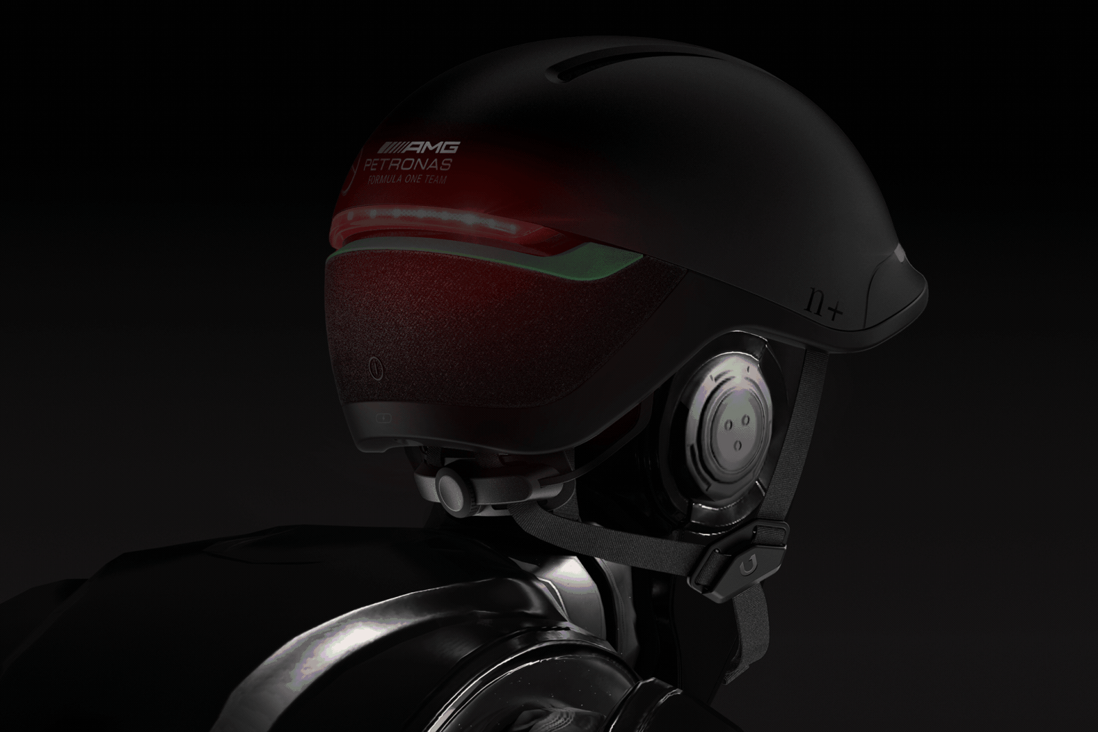 n+ | Mercedes AMG F1® Bikes Mercedes-AMG F1 Team Smart eBike Helmet n+ | Mercedes AMG F1® Bikes