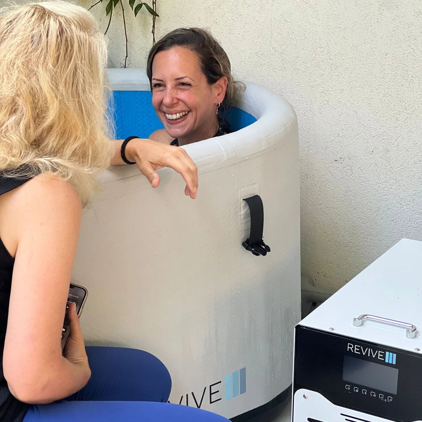 Revive Inflatable Cold Plunge Tub – Compact, Durable, and Portable Revive