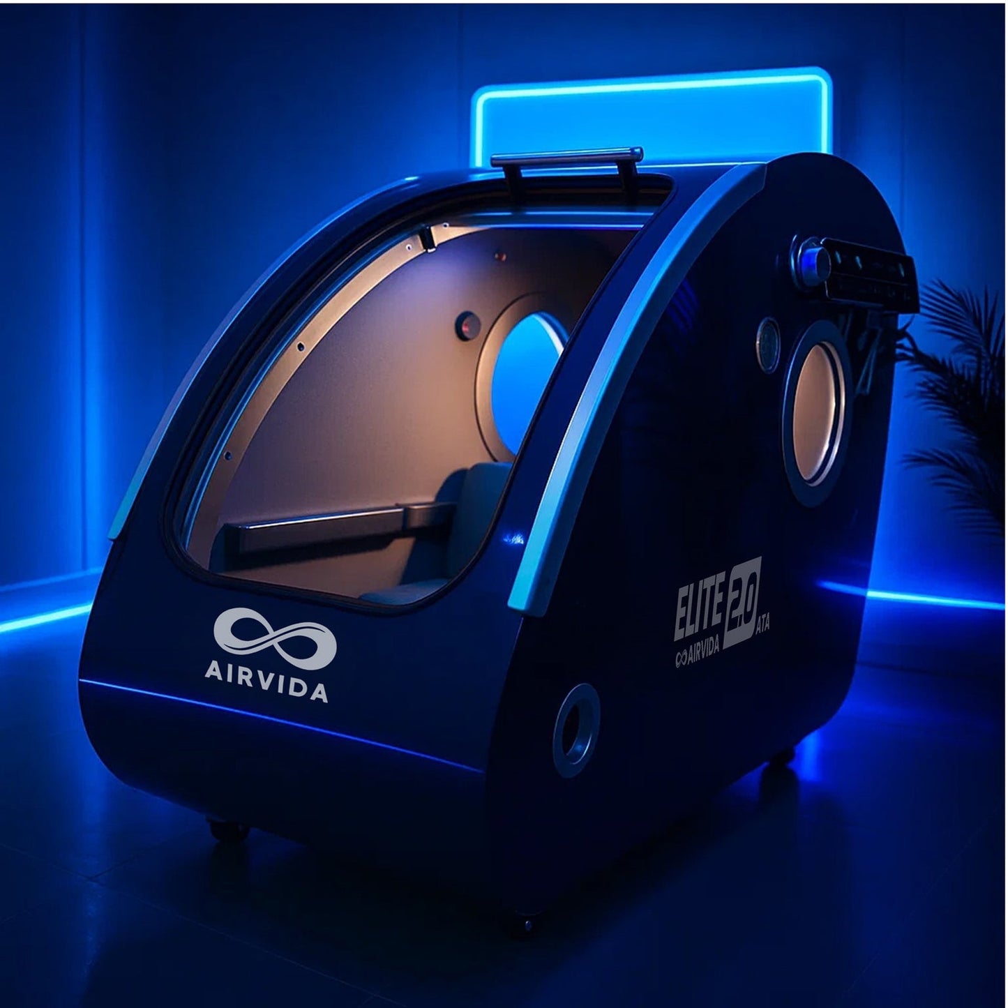Sitting Hard Shell Hyperbaric Chamber 1.3-2.0 ATA  -Airvida Elite The Recovery Outlet