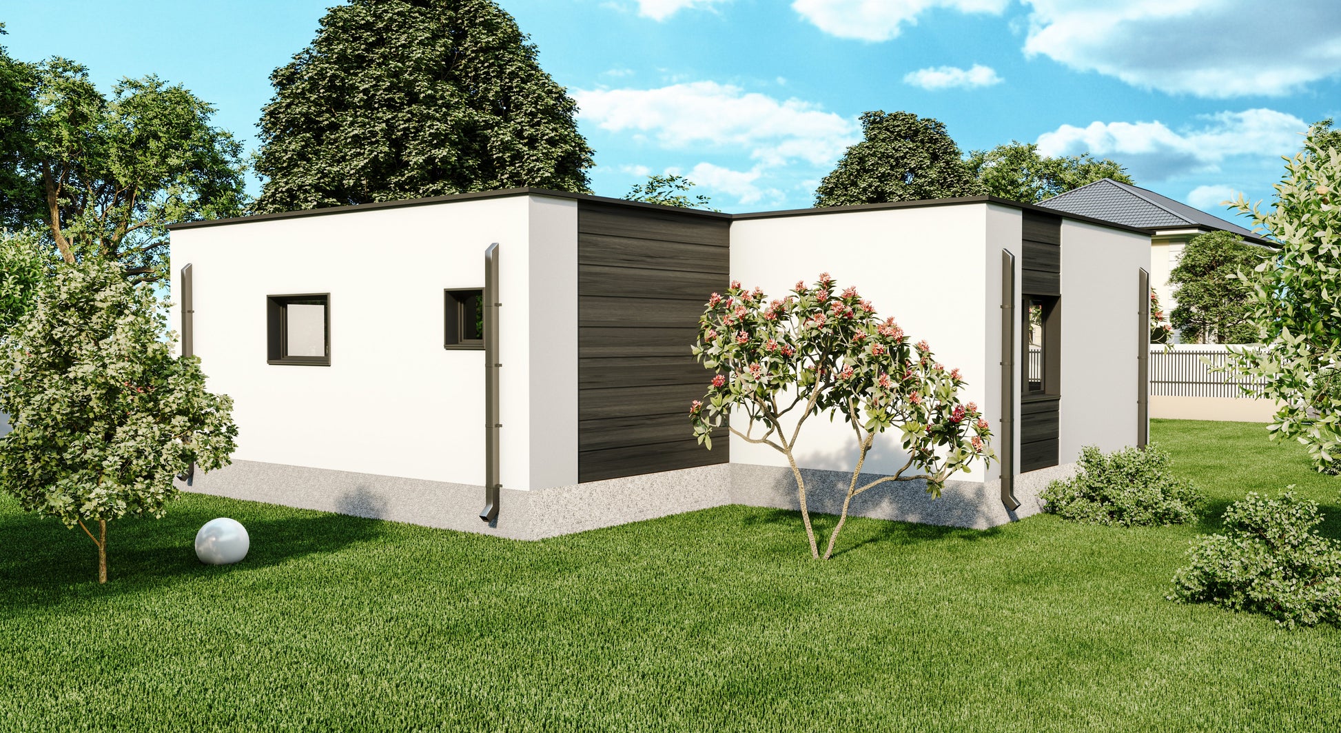 Urbana Casa Duo – 2 -Bedroom Luxury Modular Home Offset Living