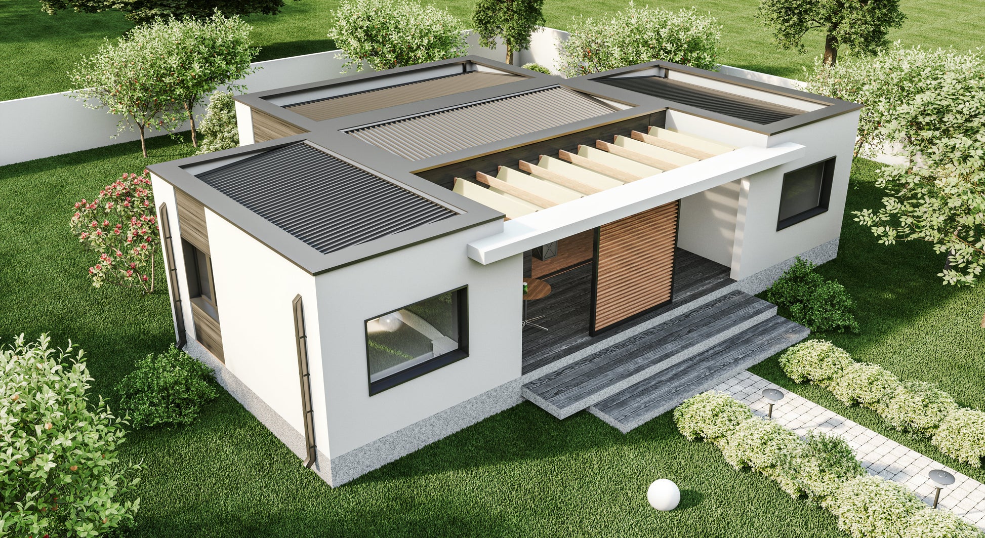 Urbana Casa Duo – 2 -Bedroom Luxury Modular Home Offset Living