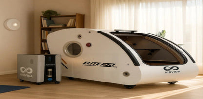 Sitting Hard Shell Hyperbaric Chamber 1.3-2.0 ATA  -Airvida Elite The Recovery Outlet