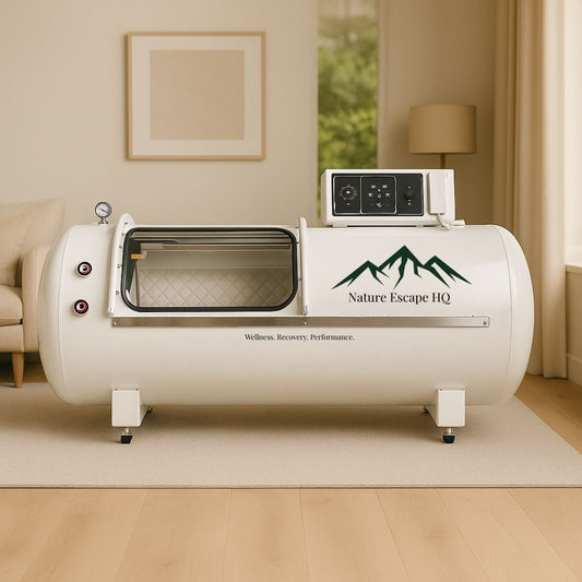 HP1501 Hard Lying Hyperbaric Oxygen Chamber | 1.5–1.6 ATA Nature Escape HQ
