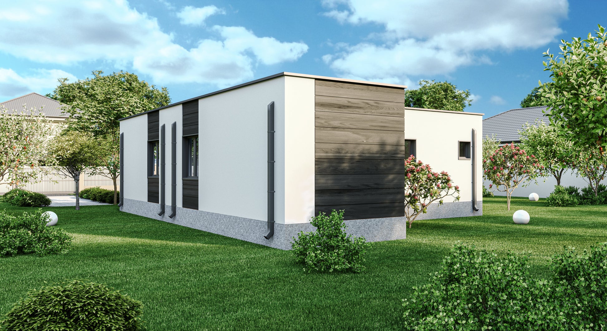 Urbana Casa Trio – 3 -Bedroom Luxury Modular Home Offset Living