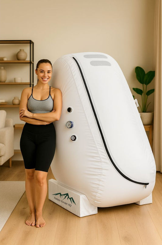 L1 Soft Sitting Hyperbaric Oxygen Chamber | 1.3–1.5 ATA Nature Escape HQ