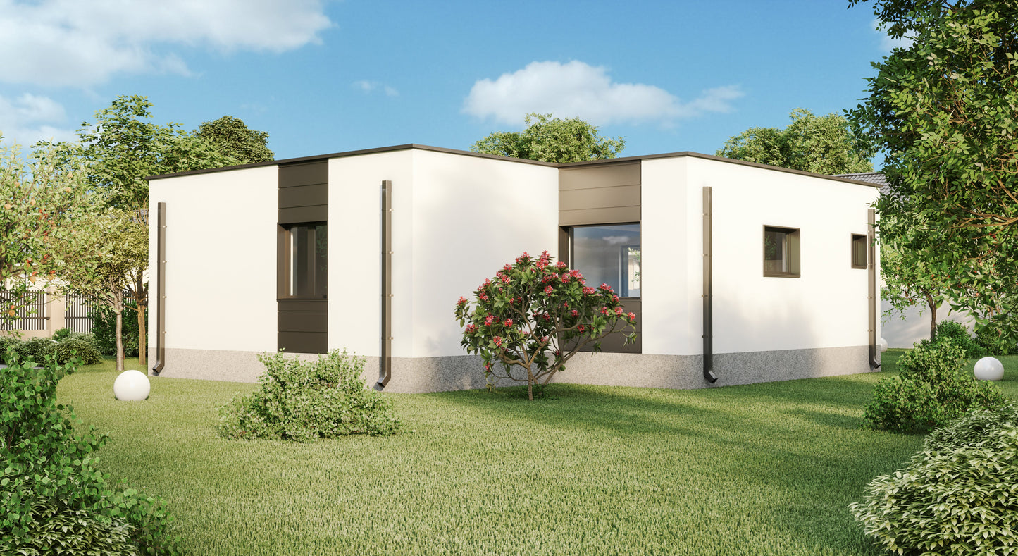 Urbana Casa Uno – 1-Bedroom Luxury Modular Home Offset Living