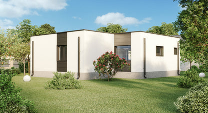 Urbana Casa Uno – 1-Bedroom Luxury Modular Home Offset Living