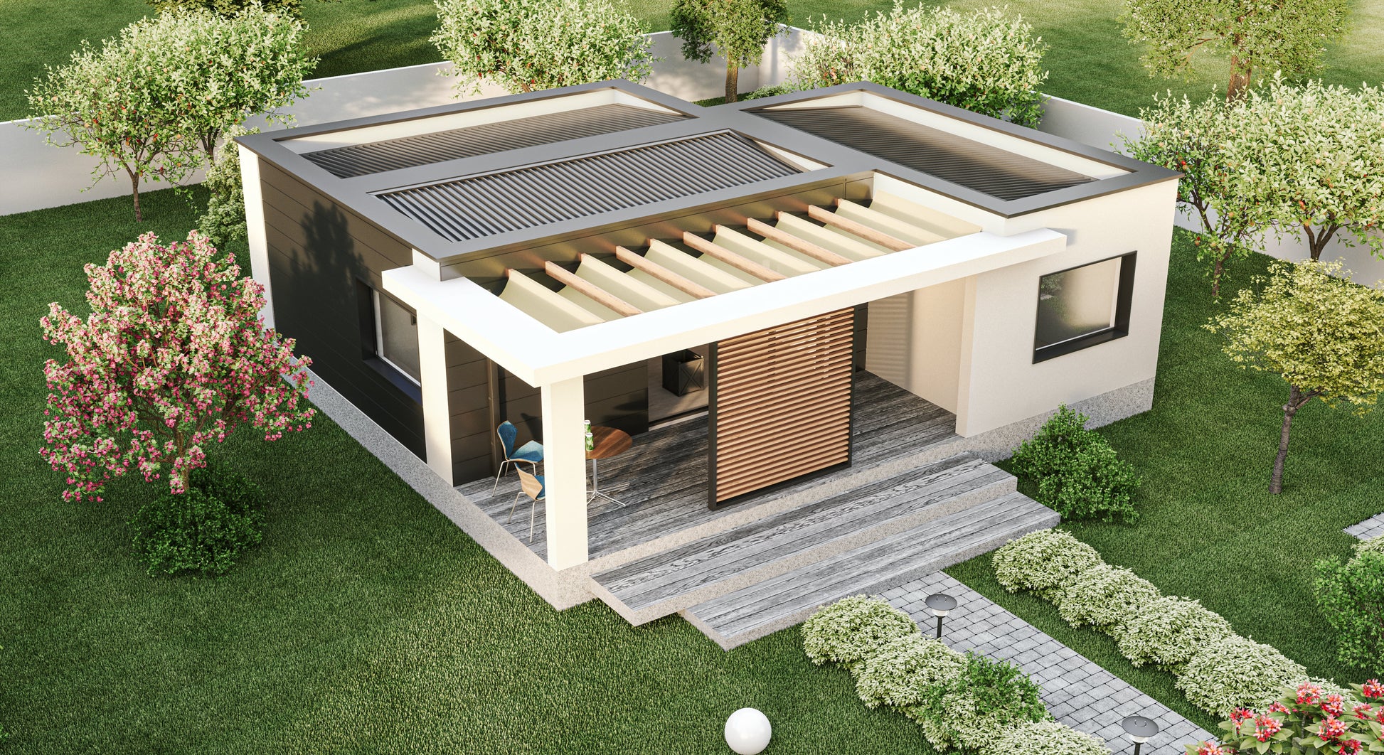 Urbana Casa Uno – 1-Bedroom Luxury Modular Home Offset Living