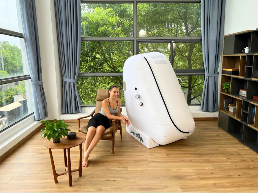 L1 Soft Sitting Hyperbaric Oxygen Chamber | 1.3–1.5 ATA Nature Escape HQ