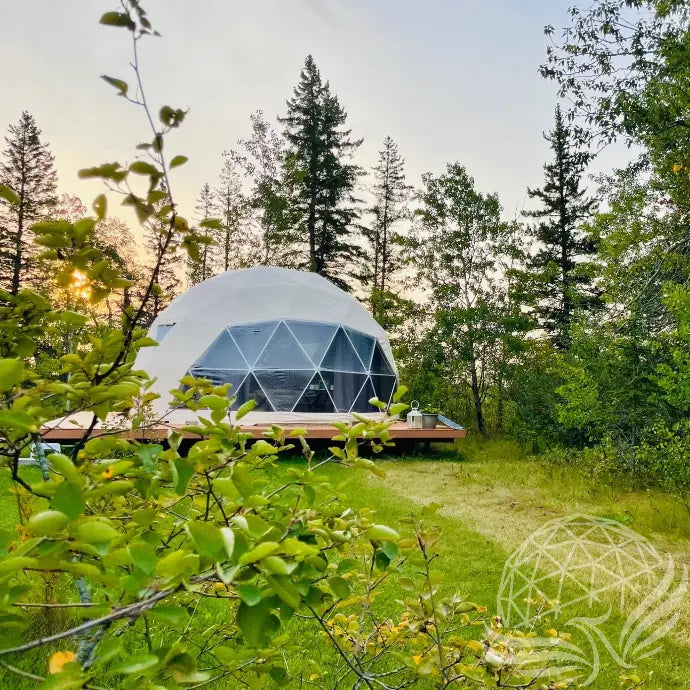 7M Deluxe Glamping Package Phoenyx Domes