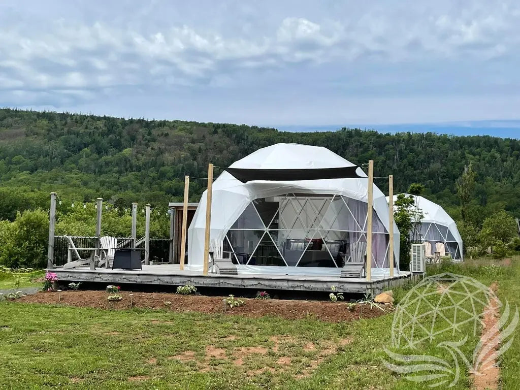 7M Deluxe Glamping Package Phoenyx Domes