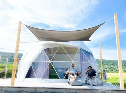 7M Deluxe Glamping Package Phoenyx Domes