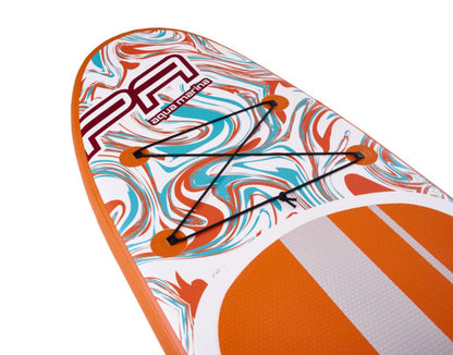 Aqua Marina Pure Air Coast 10'10" (Orange) – All-Round iSUP with Adjustable Aluminum Paddle and Safety Leash Aqua Marina
