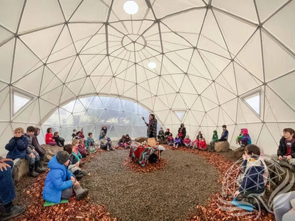 9M Deluxe Glamping Phoenyx Dome, Heavy Frame (White, Sage Green, Desert Beige) Phoenyx Domes