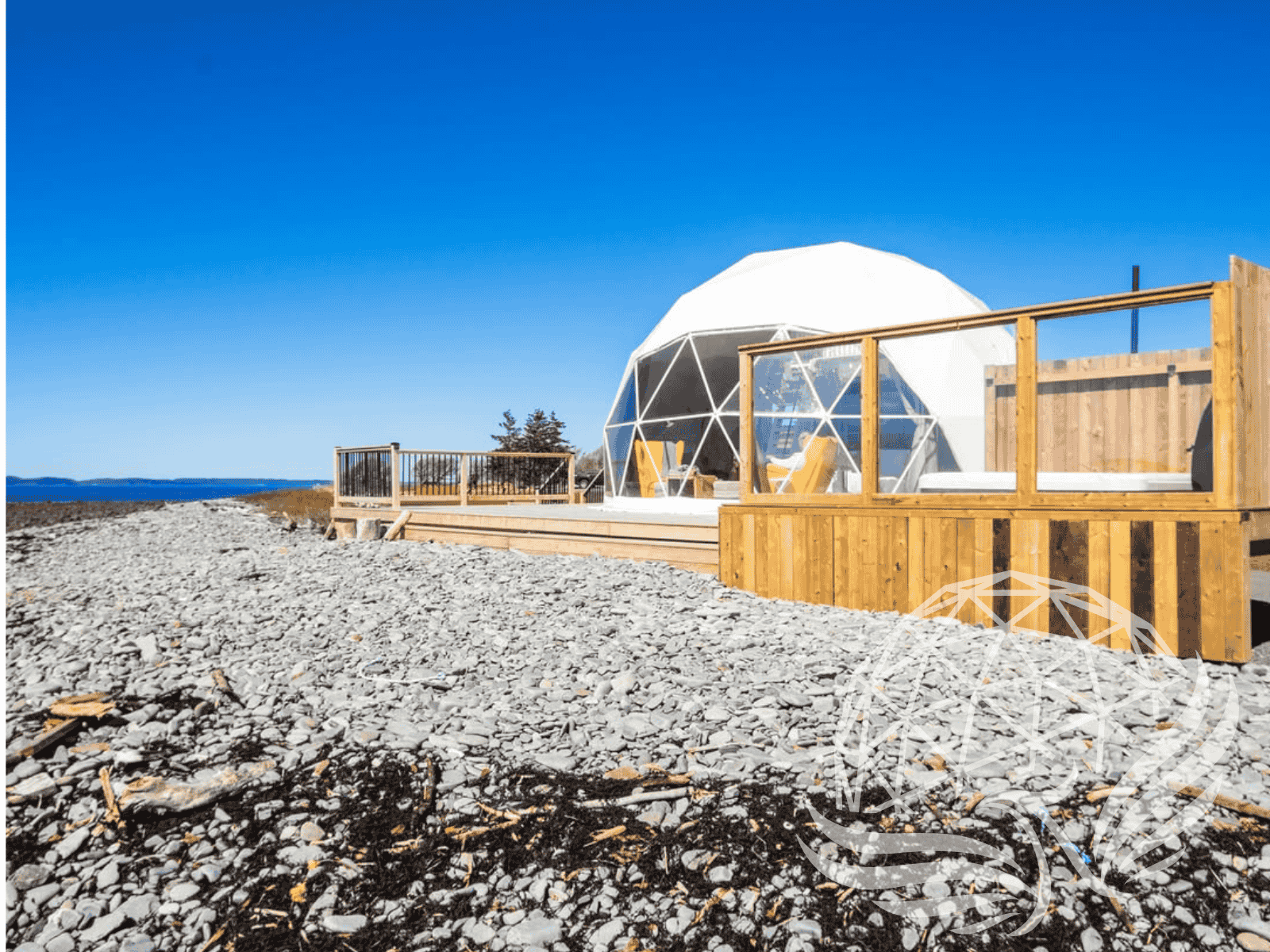 9M Deluxe Glamping Phoenyx Dome, Heavy Frame (White, Sage Green, Desert Beige) Phoenyx Domes