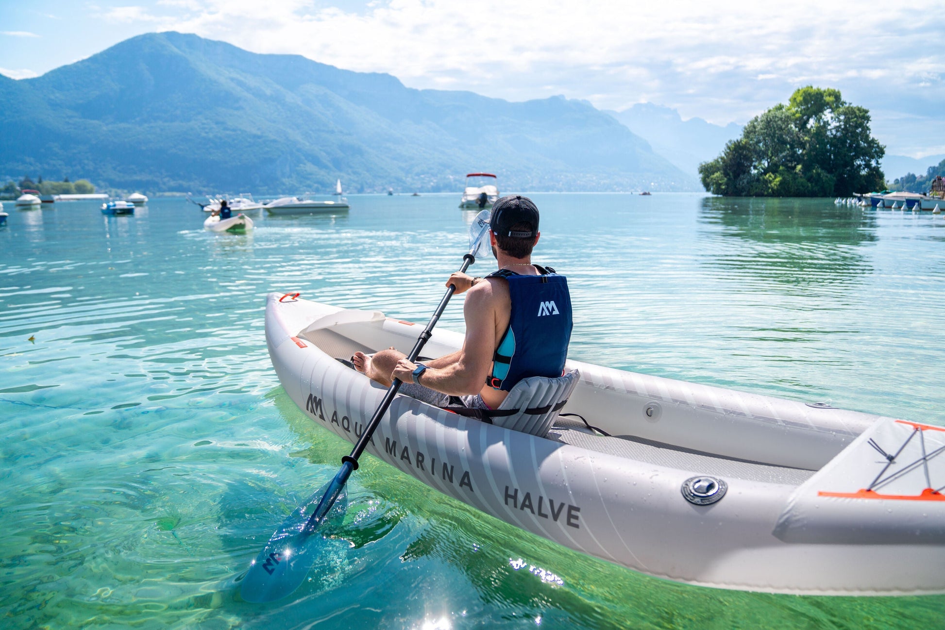Aqua Marina Halve 13'1" Ultralight Inflatable Kayak Aqua Marina