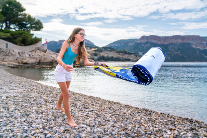 Aqua Marina Vibrant 8'0" – Youth All-Around iSUP, 2.44m/10cm, with Paddle and Safety Leash Aqua Marina