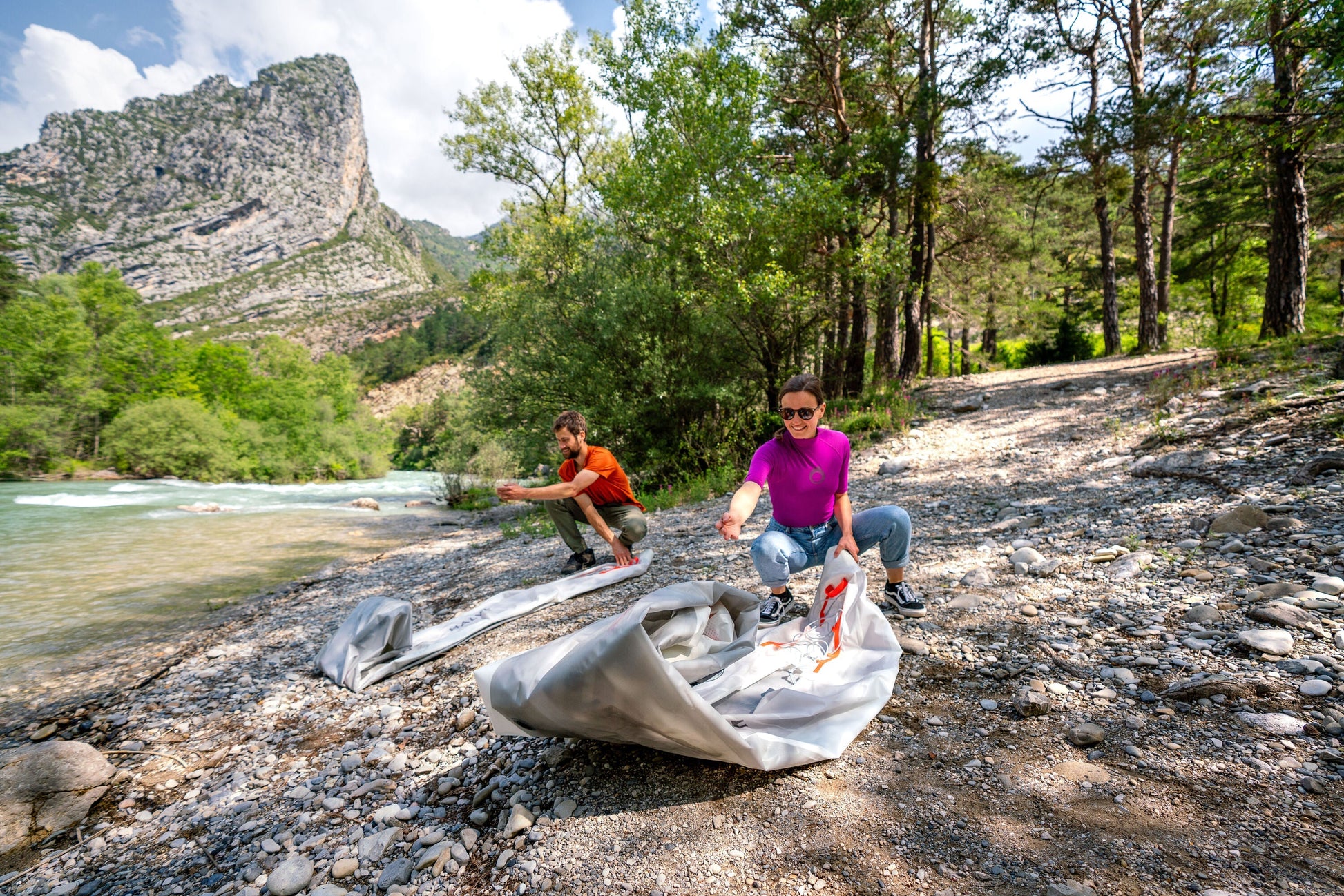 Aqua Marina Halve 13'1" Ultralight Inflatable Kayak Aqua Marina