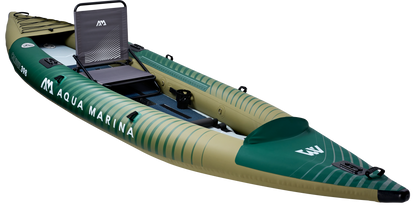 Aqua Marina Caliber 13'1" Angling Kayak – Modular Solo/Tandem Fishing Kayak with DWF Deck Aqua Marina