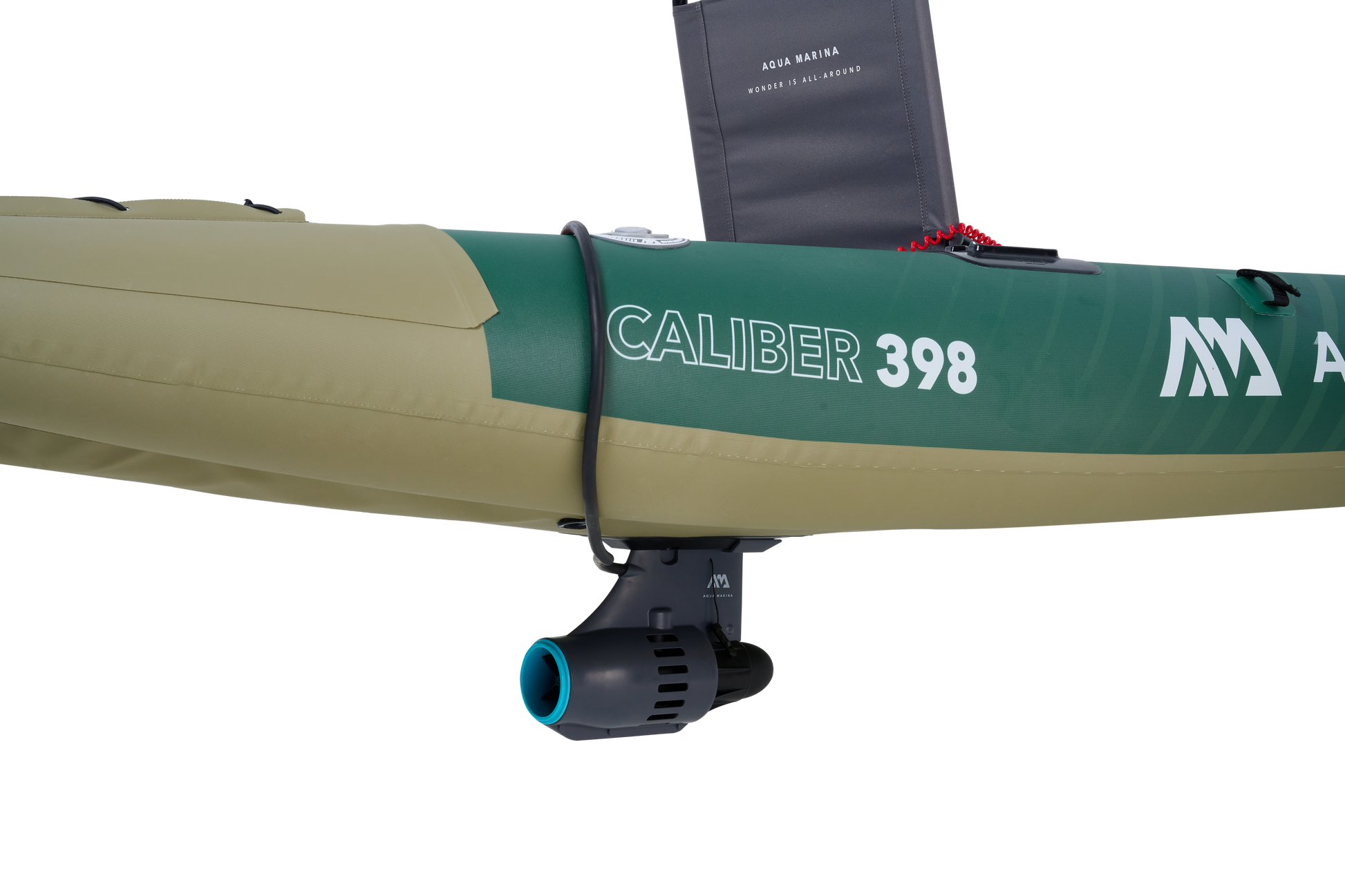Aqua Marina Caliber 13'1" Angling Kayak – Modular Solo/Tandem Fishing Kayak with DWF Deck Aqua Marina
