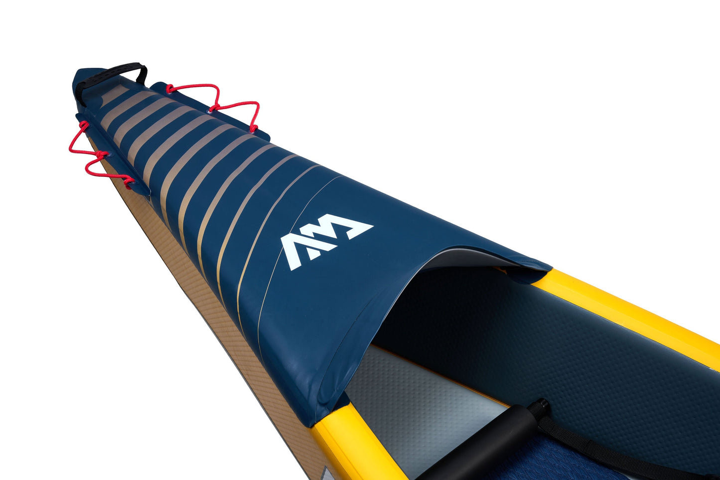 Aqua Marina Tomahawk AIR-K 375 High-Pressure Speed Kayak – 1-Person Touring Performance Kayak (DWF Deck, Paddle Excluded) Aqua Marina