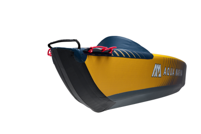 Aqua Marina Tomahawk AIR-K 375 High-Pressure Speed Kayak – 1-Person Touring Performance Kayak (DWF Deck, Paddle Excluded) Aqua Marina