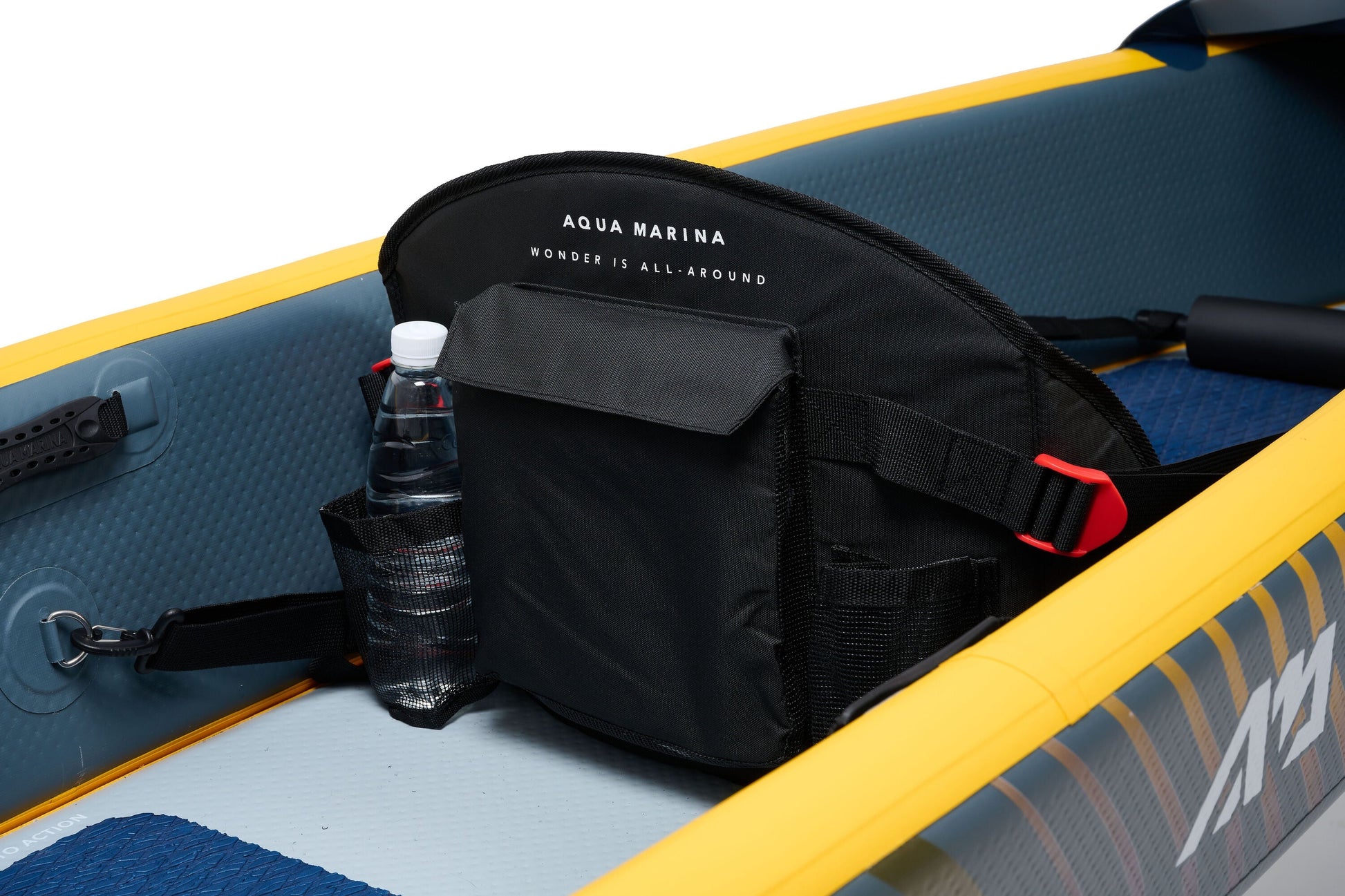 Aqua Marina Tomahawk AIR-K 375 High-Pressure Speed Kayak – 1-Person Touring Performance Kayak (DWF Deck, Paddle Excluded) Aqua Marina