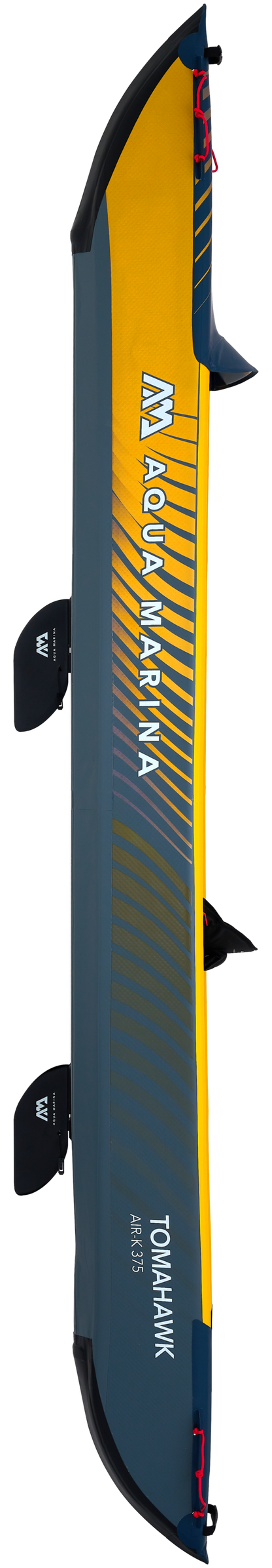Aqua Marina Tomahawk AIR-K 375 High-Pressure Speed Kayak – 1-Person Touring Performance Kayak (DWF Deck, Paddle Excluded) Aqua Marina