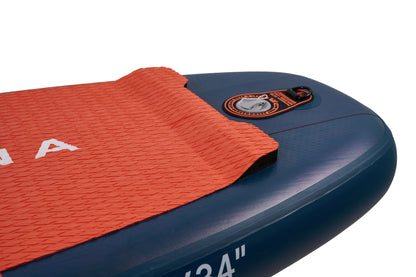 Aqua Marina Atlas (Sky Glider) – Advanced All-Around iSUP, 3.66m/15cm, with Carbon/Fiberglass Hybrid PASTEL Paddle and Coil Leash Aqua Marina