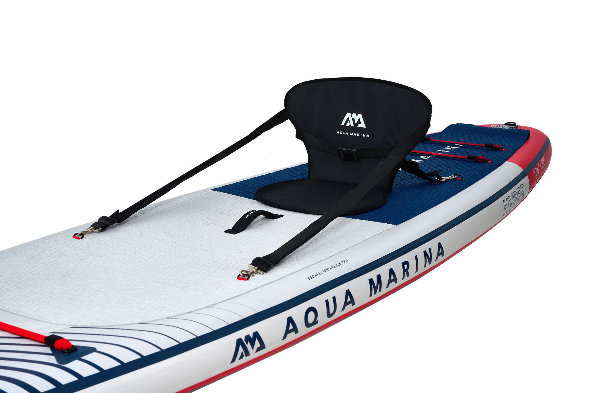 Aqua Marina Hyper 11'6" (Navy) – Touring iSUP, 3.5m/15cm, with Coil Leash Aqua Marina