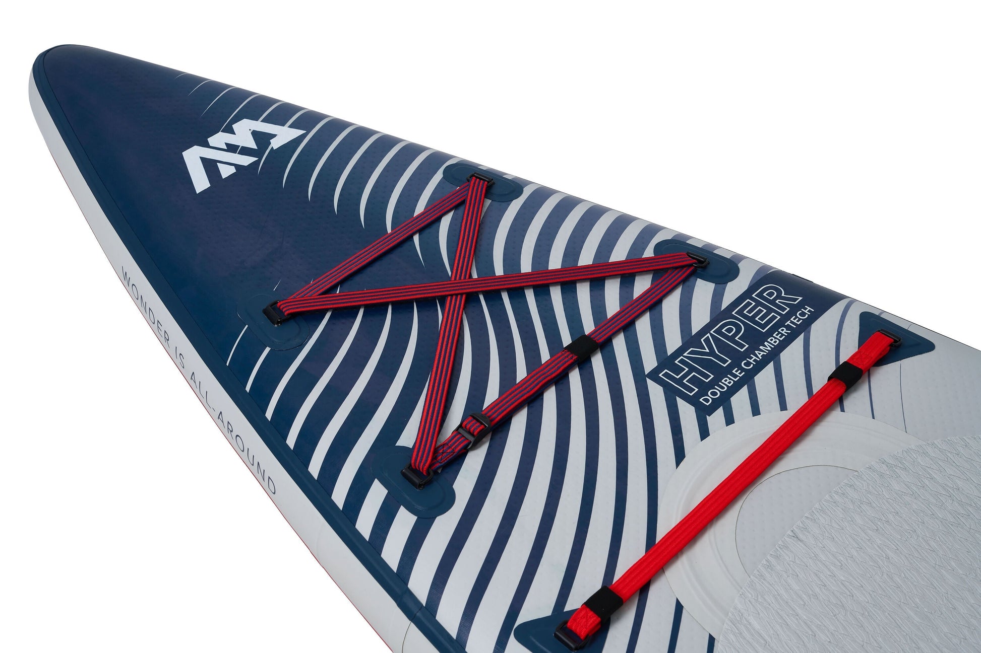 Aqua Marina Hyper 11'6" (Navy) – Touring iSUP, 3.5m/15cm, with Coil Leash Aqua Marina