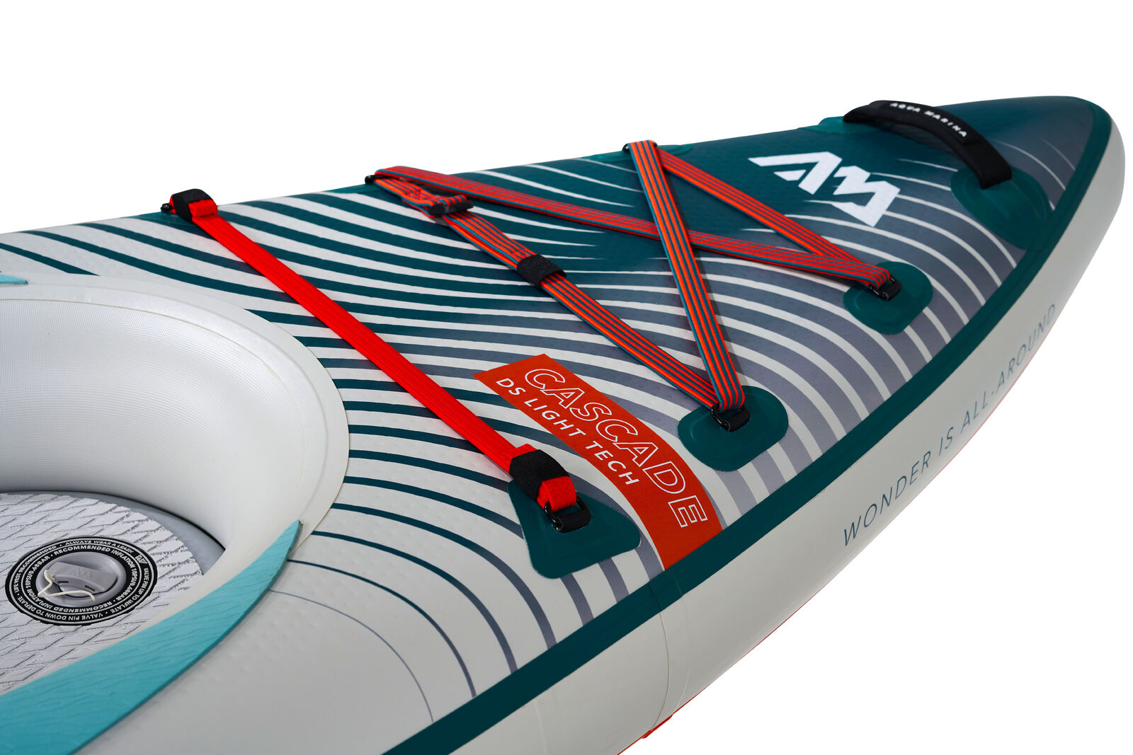 Aqua Marina Cascade 11'2" Inflatable Stand Up Paddle-Kayak Hybrid Board Aqua Marina