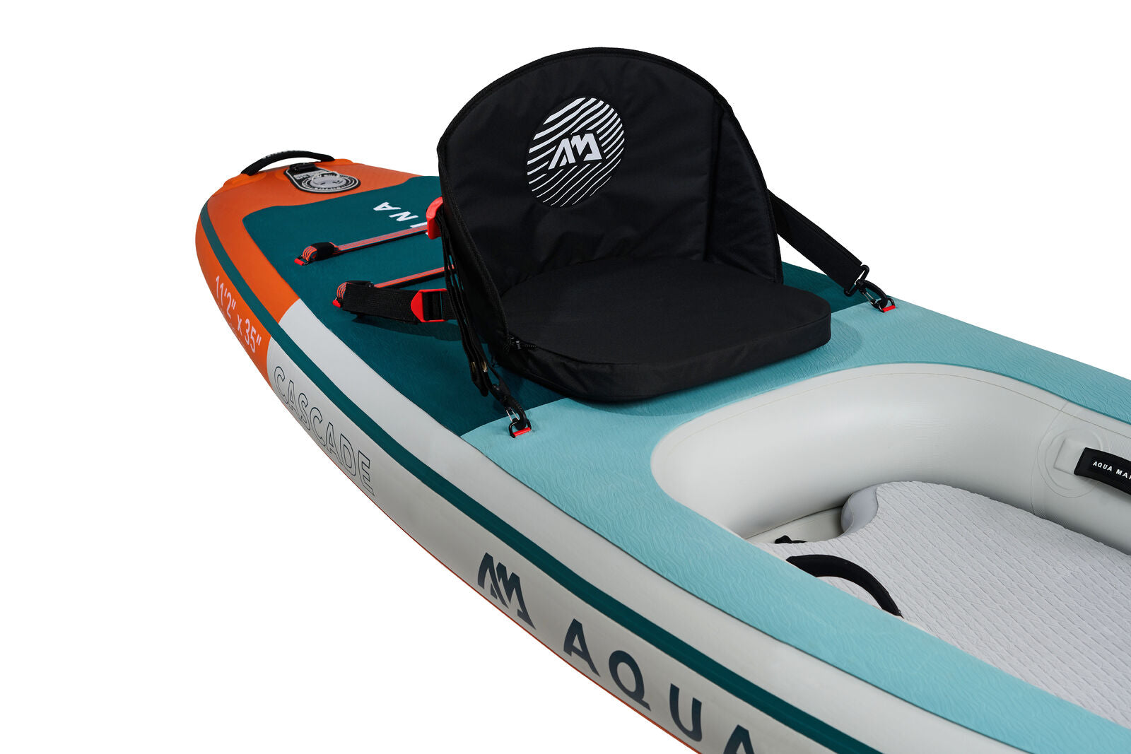 Aqua Marina Cascade 11'2" Inflatable Stand Up Paddle-Kayak Hybrid Board Aqua Marina