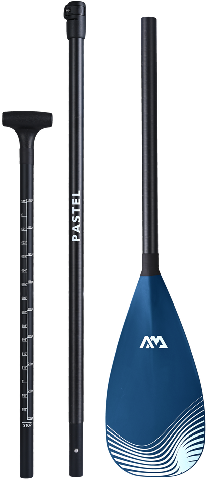 Aqua Marina Atlas (Sky Glider) – Advanced All-Around iSUP, 3.66m/15cm, with Carbon/Fiberglass Hybrid PASTEL Paddle and Coil Leash Aqua Marina