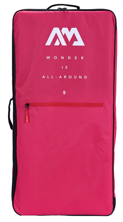 Coral (Raspberry) - Advanced All-around iSUP, 3.1m/12cm, with carbon/fiberglass hybrid PASTEL paddle, coil leash and carry strap Aqua Marina